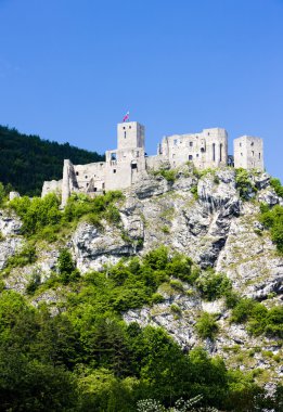 Ruins of Strecno Castle clipart
