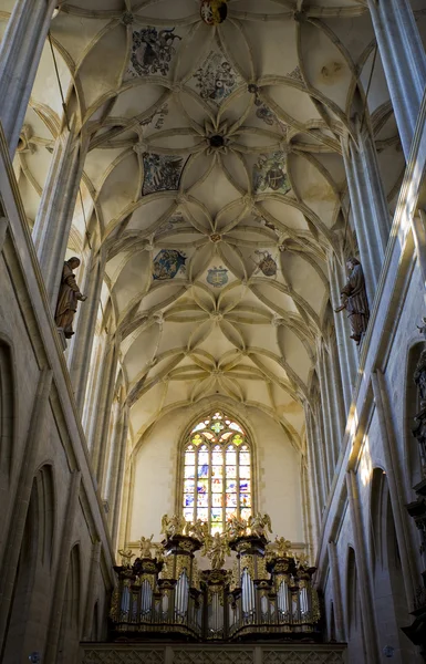 St. Barbara Katedrali, Kutna Hora, Çek Cumhuriyeti — Stok fotoğraf