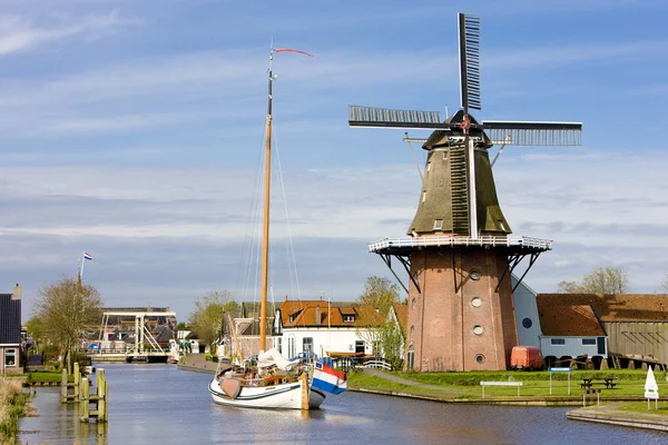 Burdaard, friesland, Nizozemsko — Stock fotografie