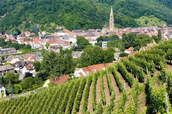 Thann, Alsácia, França — Fotografia de Stock