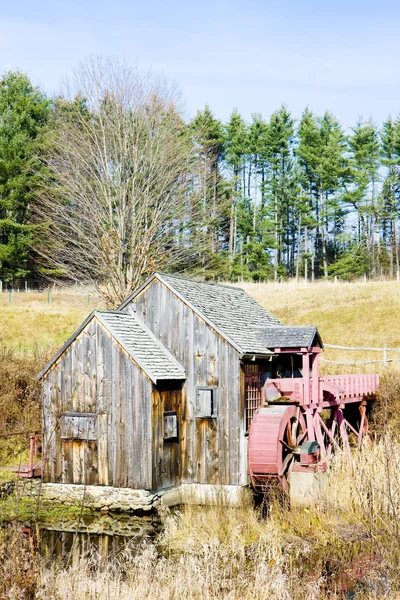 Moinho de Grist perto de Guilhall, Vermont, EUA — Fotografia de Stock