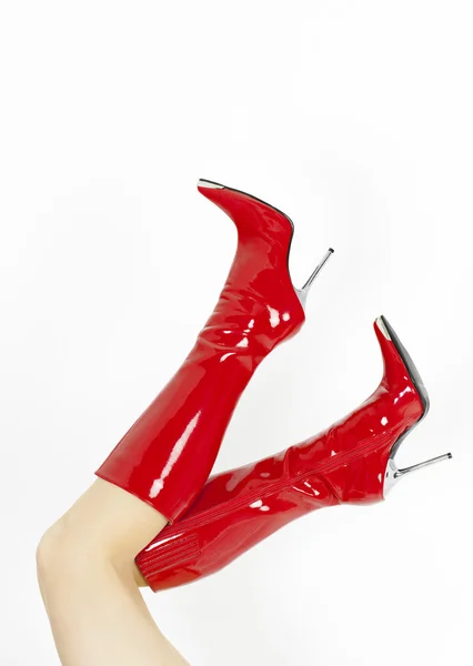 红色靴子 — 图库照片