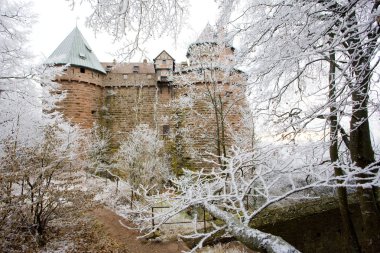 Haut-Koenigsbourg Castle clipart