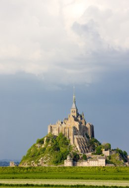 Mont-Saint-Michel, Normandy, France clipart