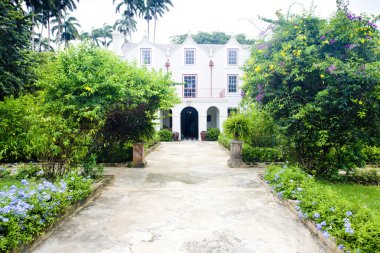 St. Nicholas Abbey estate, Barbados clipart