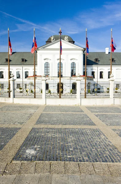 Grassalkovich 宮殿、ブラチスラヴァ — ストック写真