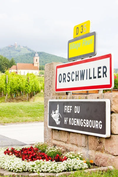 Orschwiller, Alsace, France — Stock Photo, Image