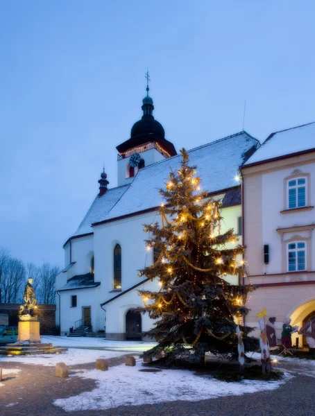 Nove Mesto nad Metuji à Noël — Photo