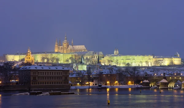 Praga en invierno — Foto de Stock