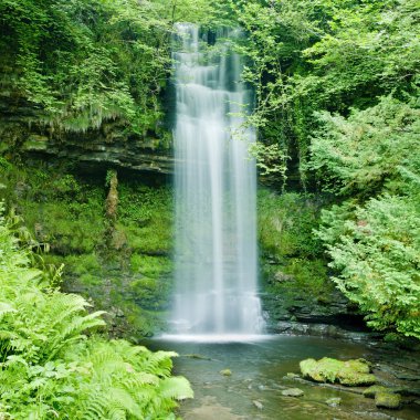 Glencar Waterfall, County Leitrim, Ireland clipart