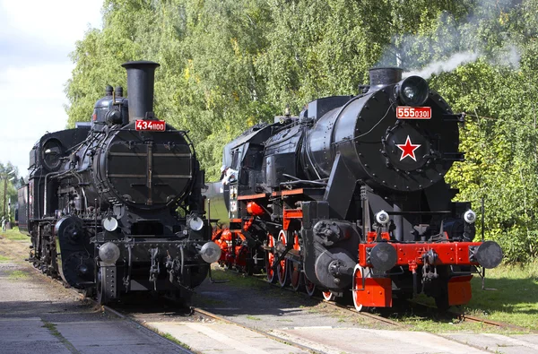 Locomotoras de vapor —  Fotos de Stock
