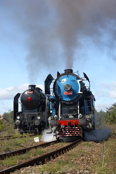 Steam locomotives — Stock Photo, Image
