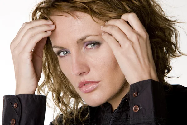 Woman's portrait — Stock Image Woman's portrait Royalty Free Stock Photos