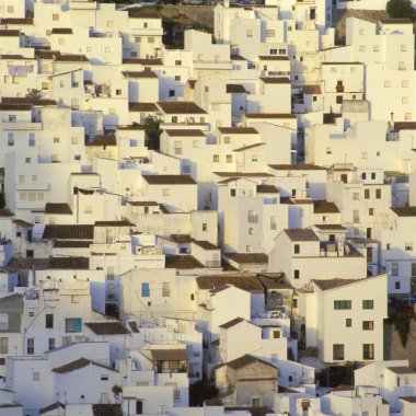 White village, Casares, Andalusia, Spain clipart