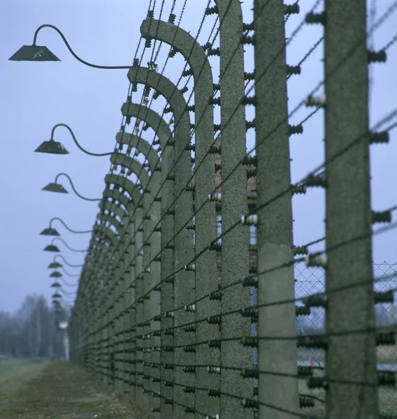 Koncentrationslägret auschwitz, Polen — Stockfoto