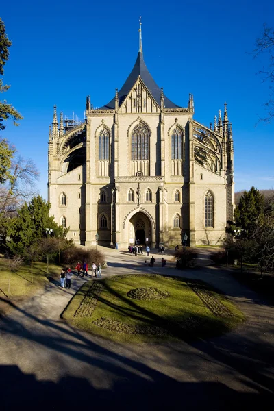 Katedra św. Barbary, Kutna Hora, Czechy — Zdjęcie stockowe