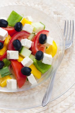 Greek salad clipart