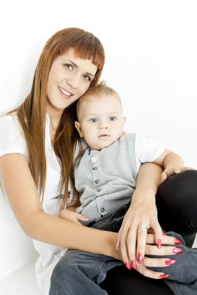Mother with her little son — Stock Photo, Image