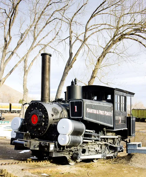Locomotiva de tronco — Fotografia de Stock