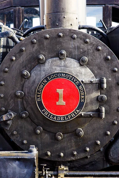 stock image Detail of steam locomotive