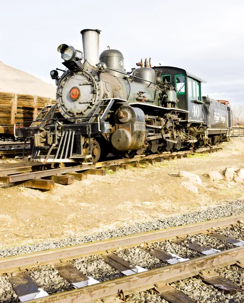 Пар локомотив — стокове фото
