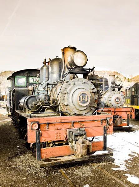 Locomotive a stelo — Foto Stock