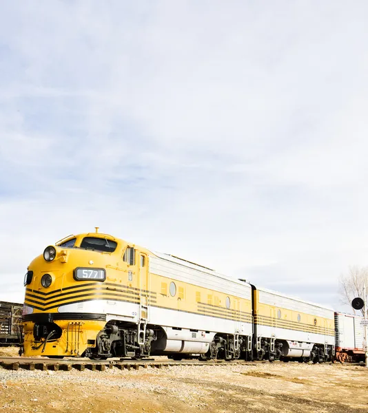 Locomotiva diesel — Fotografia de Stock
