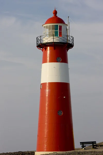 Deniz feneri, Hollanda — Stok fotoğraf