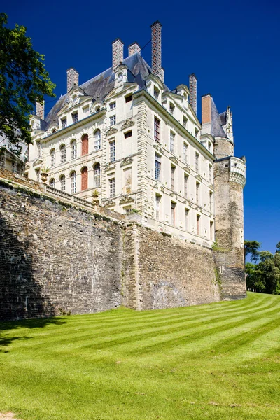 Замок Бриссак-Куинс — стоковое фото