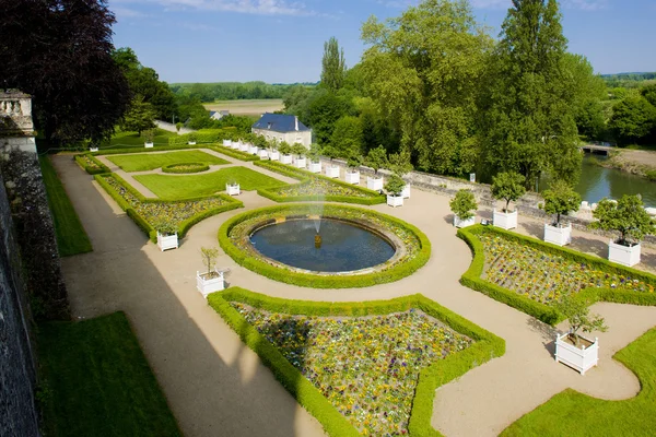 Jardin du château d'Usse — Photo