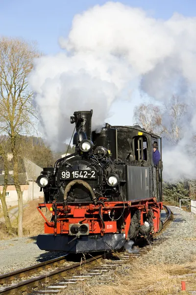 Buharlı lokomotif, Almanya — Stok fotoğraf