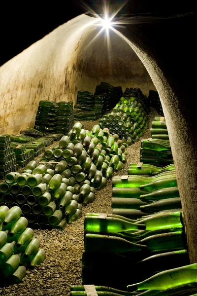 Arquivo de vinhos — Fotografia de Stock
