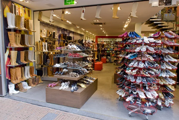 Tienda de calzado, Amsterdam, Países Bajos — Foto de Stock