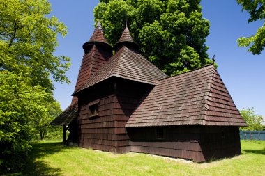 Wooden church clipart