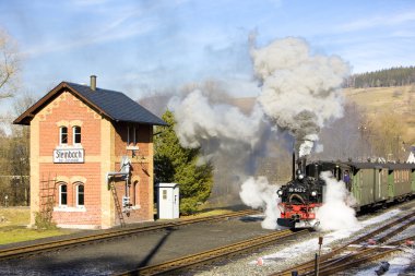 Steam train, Steinbach - J clipart