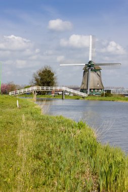 Windmill, Netherlands clipart