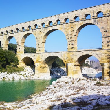 Pont du Gard, Provence, France clipart