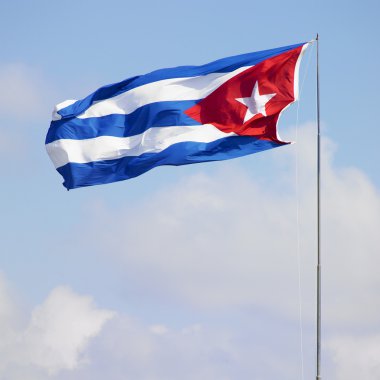 Flag of Cuba clipart