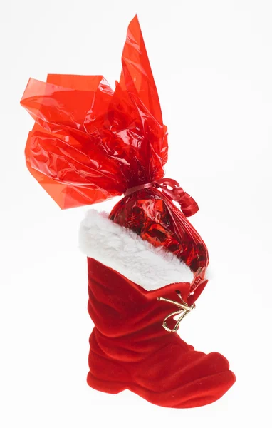Christmas boot — Stock Photo, Image