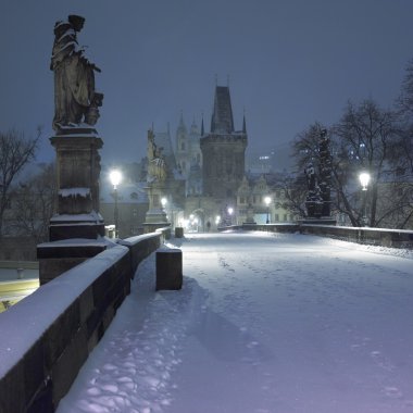 Charles Bridge, Prague clipart