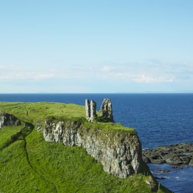 Ruins of Dunseverick Castle clipart