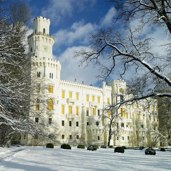 Castello di Hluboka nad Vltavou — Foto Stock