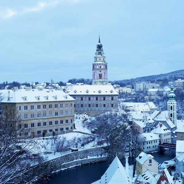 stock image Cesky Krumlov in winter