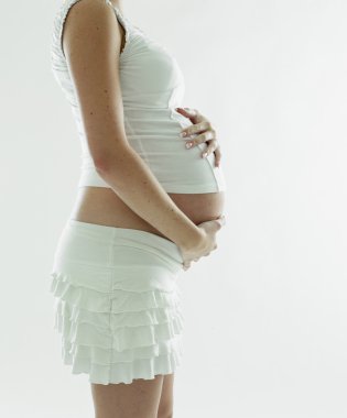 Pregnant woman clipart