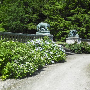 curraghmore ev Bahçe, county waterford, İrlanda