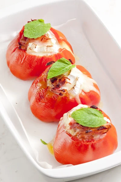 Baked tomatoes — Stock Photo, Image