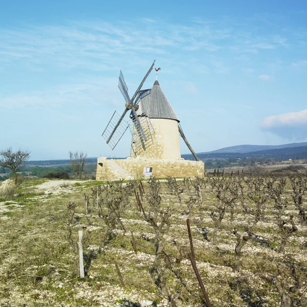 Windmühle, Frankreich — Stockfoto