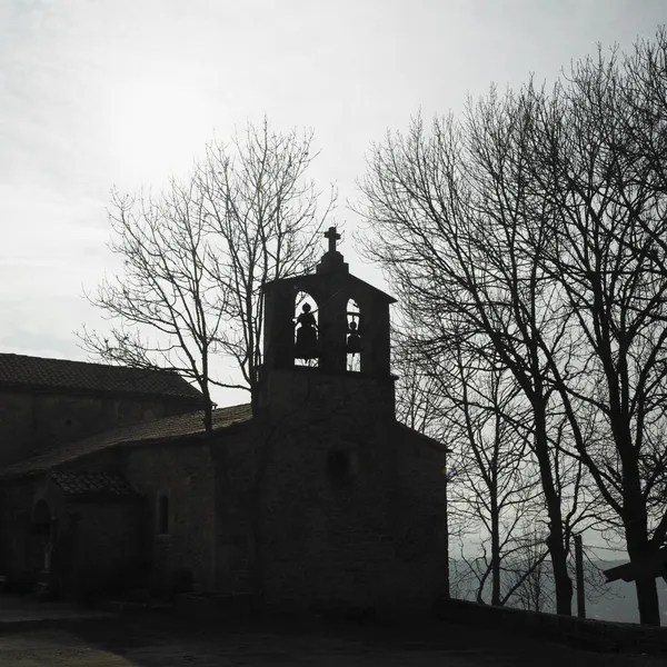 Pequeña iglesia, Mont — Foto de Stock