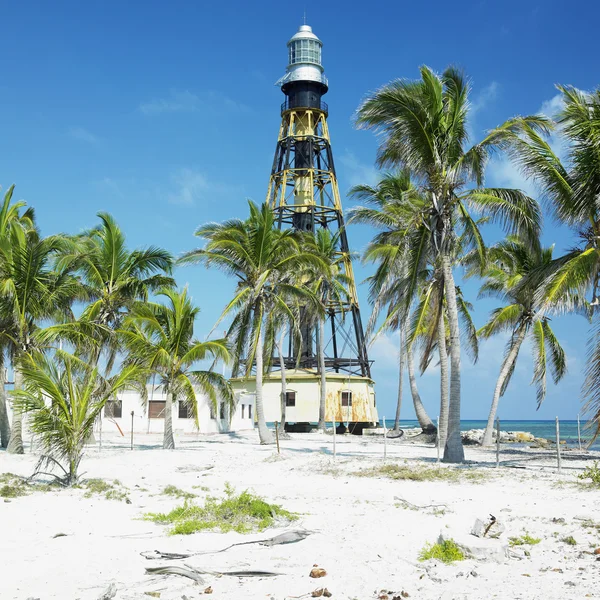 Lighthouse, Cayo Jut — Stock Photo, Image