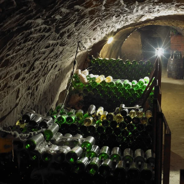Wine cellar Czech Repub — Stock Photo, Image